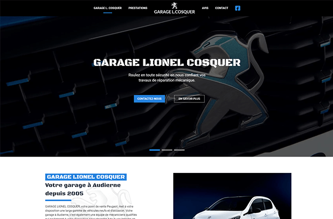 Coherence Communication Agence Web A Rennes Garage Lionel Cosquer L