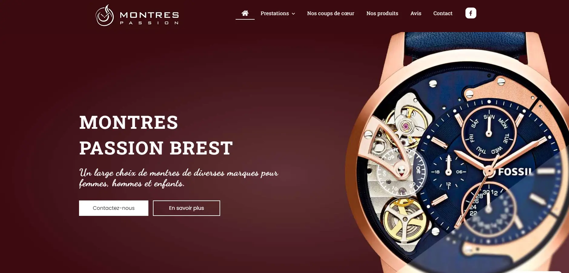 Coherence Agence Digitale Montres Passion Brest