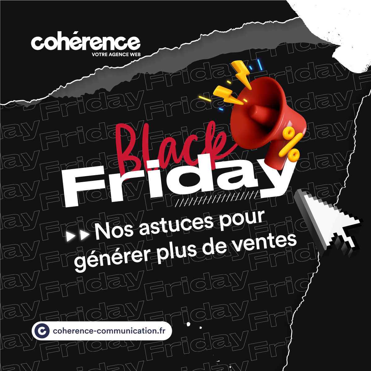 Coherence Agence Web Conseils Black Friday pour booster vos ventes