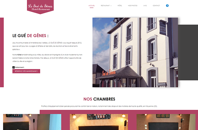 Coherence Agence Web A Rennes Hotel Restaurant Mayenne L